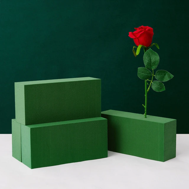 Floral Foam Blocks Large Wet Foam For Fresh Flowers 8 Pcs Foam Flower Blocks  Packaging Bouquet Flower Material Flower Mud Brick - AliExpress