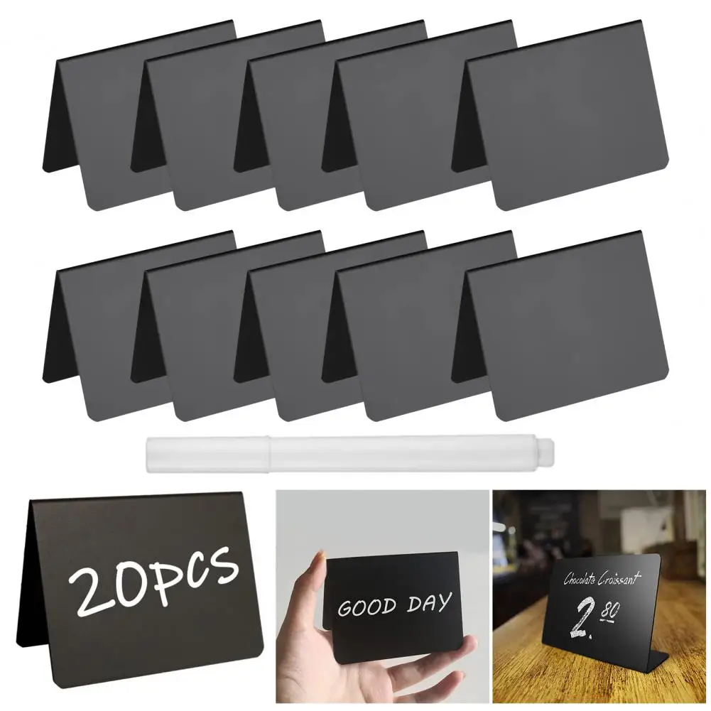 Mini Chalkboard Sign Liquid Pen 10Pcs For Coffee Shop Bakery
