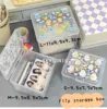 SKYSONIC Large Capacity ABS Storage Box Multifunctional Dustproof Organizer Photocards, Sleeves,Small Card Film Sorting Flip Box 1