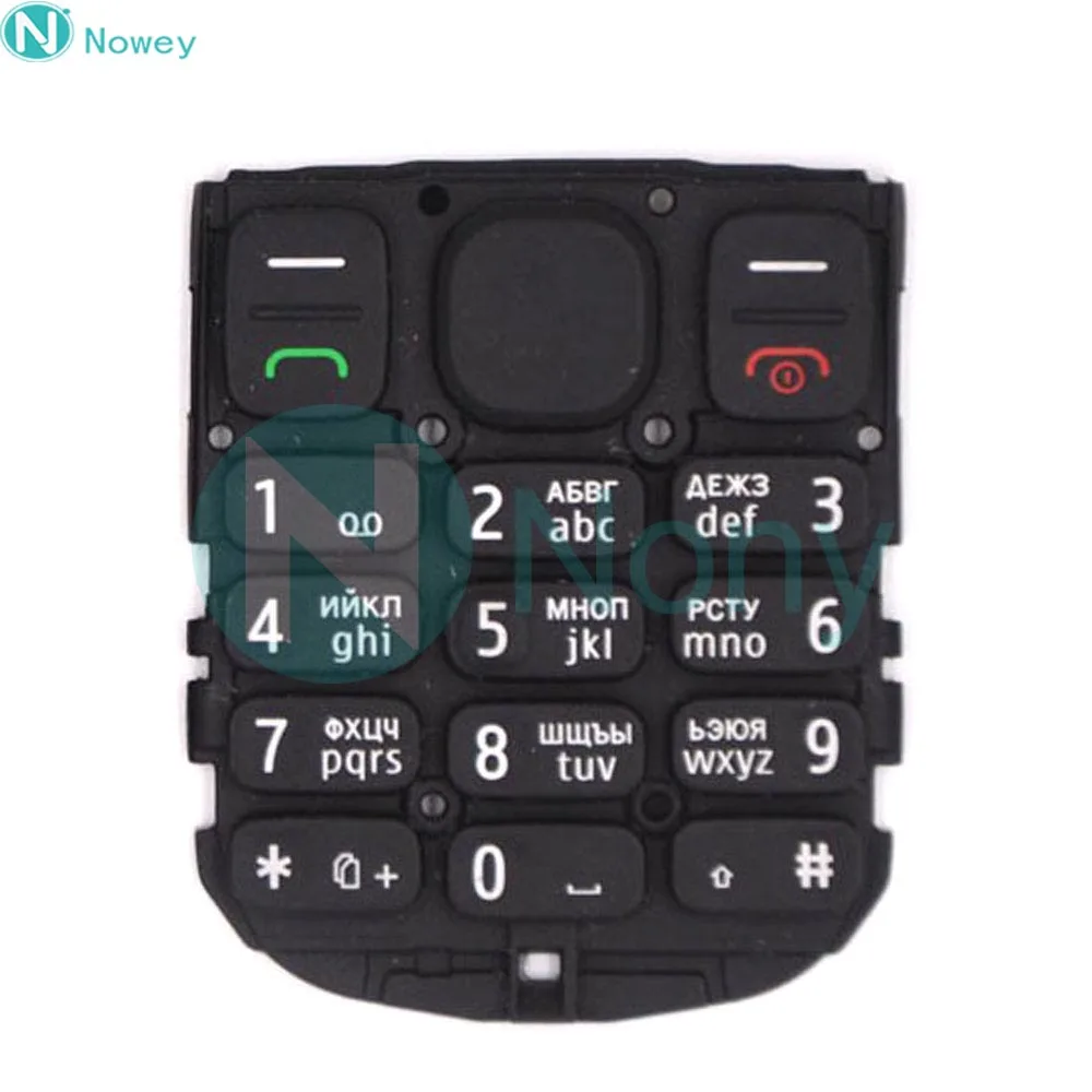 Nowey 1000 커버 키보드 100 1000 / 101 1010 전화 영어 러시아어 아랍어 키패드 하우징 교체 부품