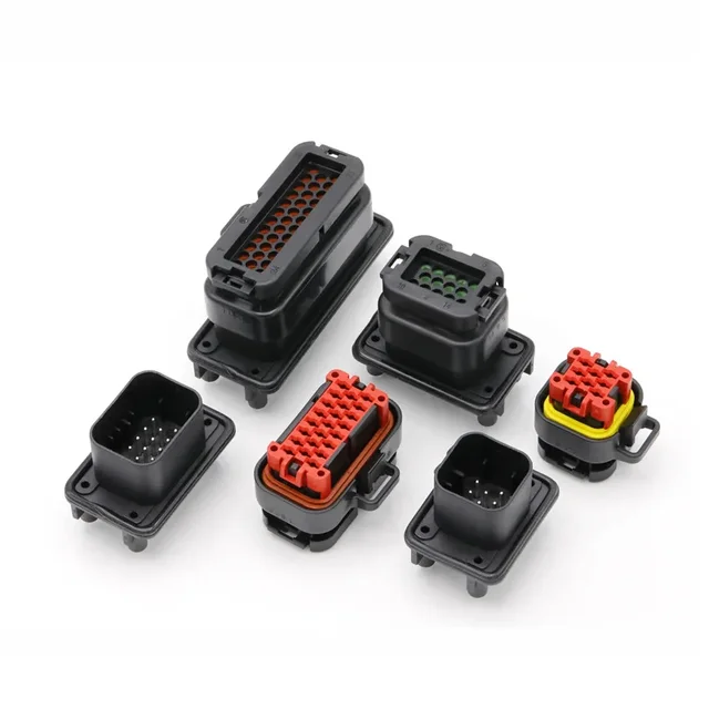 1/5/20Pcs 8/14/23/35 Pin Way Automotive PCB Socket Connector for ECU Straight Wire-to-Board Connection 776228-1, 770680-1,776266 2