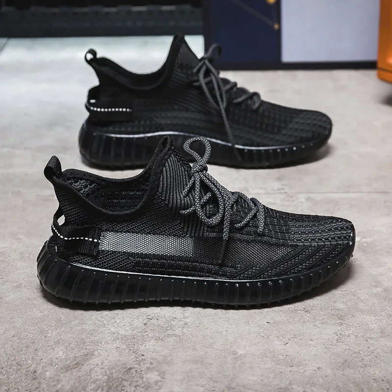 

Женские кроссовки на танкетке Maogu, белые вязаные кроссовки из вулканизированной сетчатой ткани, на толстой подошве, со шнуровкой, для лета и осени, 2023