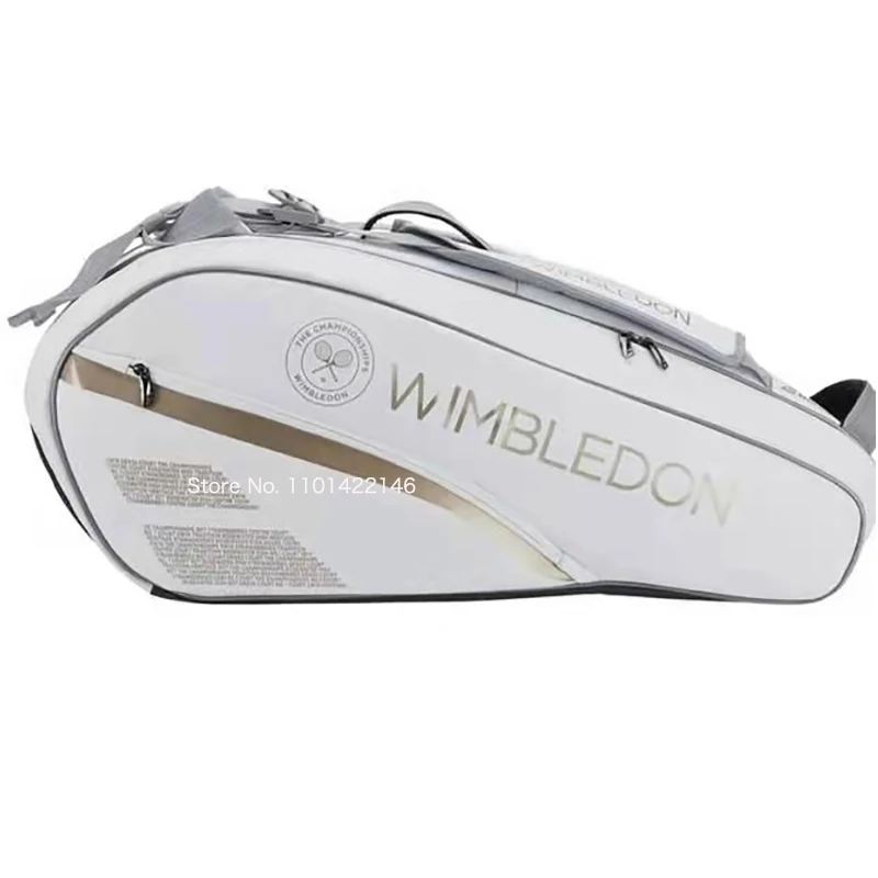 Original Babolat Wimbledon Bag Holds Up To 6 Tennis Rackets For Women Men With Independent Shoe Compartment Sports Backpack 2