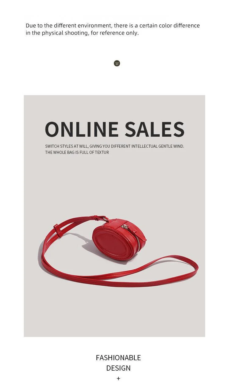 Geantă crossbody rotundă de lux CHARHP&KEJNT, tip cutie pentru bijuterii, nișă pentru ruj, geantă pentru chei versatilă_voghion.com