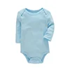 Solid Colour Baby's Rompers Cotton Bodysuit For Newborns Four Season Long Sleeve Infant Baby Girls Boys Clothes Jumpsuit 3-24M 3