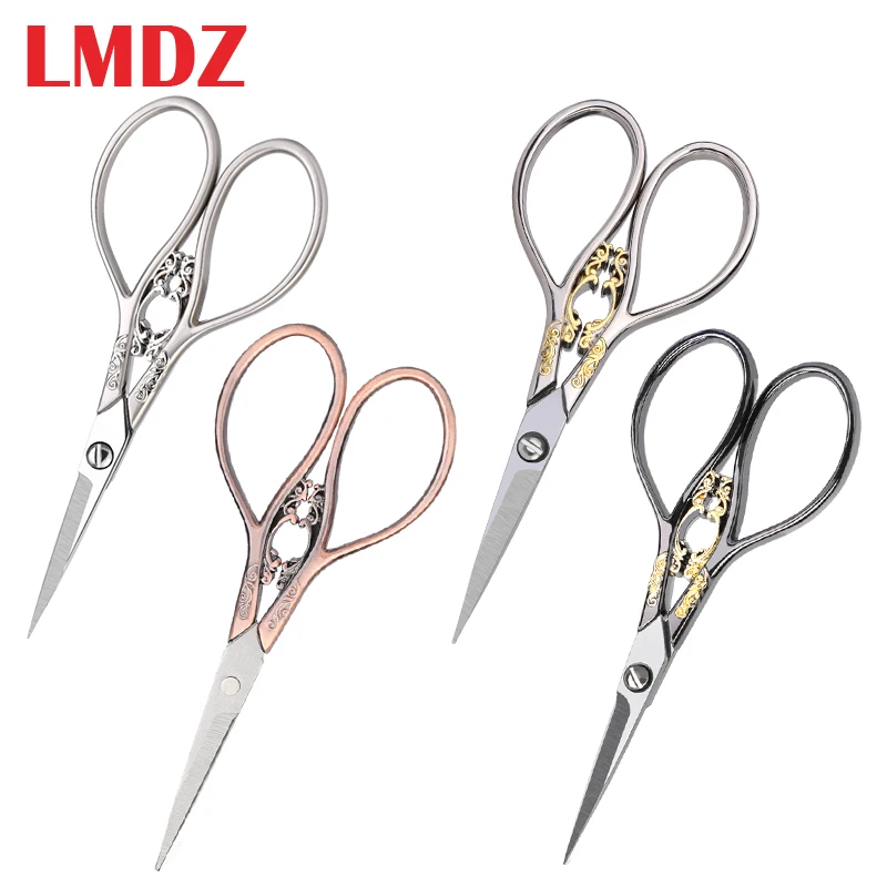 LMDZ Purple Tailor Scissors for Fabric Cutter Needlework Embroidery  Stainless Steel Scissors Sewing Handicraft Dressmaking - AliExpress