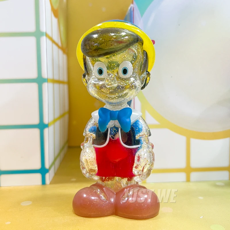 thumbnail image 1 of Figuras de personajes clásicos de Disney de Soapstudio, regalos sorpresa, serie Blopblop, Mickey Mouse, Stitch, Woody, muñeco transparente, 1 of 5