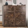 Shoe Storage Cabinet for Entryway, Hidden Shoe Rack Cabinet with 6 Flip Drawers, Farmhouse Freestanding Shoe Organizer Shoe Orga 1