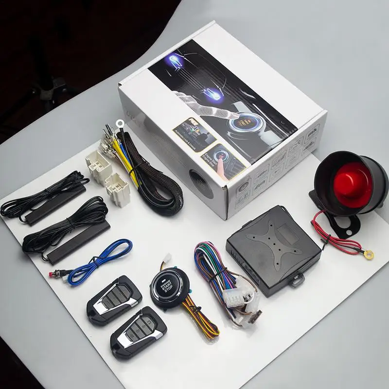 자동차 경보 시스템 보안 도난 방지 경보 시스템, 키리스 엔트리, 패시브 키리스 엔트리, 푸시 시작 점화 키트 강화