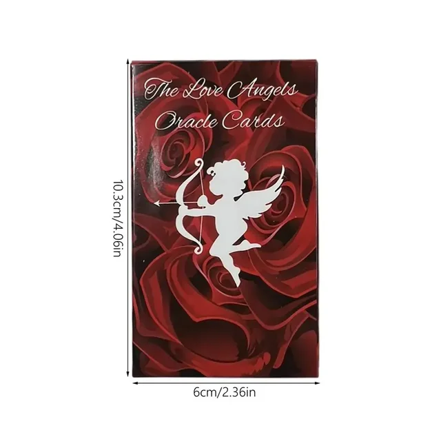 NEW The Love Angel Oracle Cards with keywords A 54 Tarot