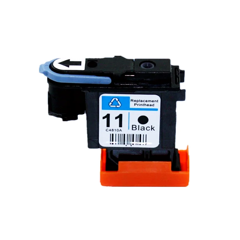 Printer supplies Black compatible for hp 11 Print head replacement for hp11 printhead Designjet 70 100 110 500 510 500PS C4810A C4811A C4812A