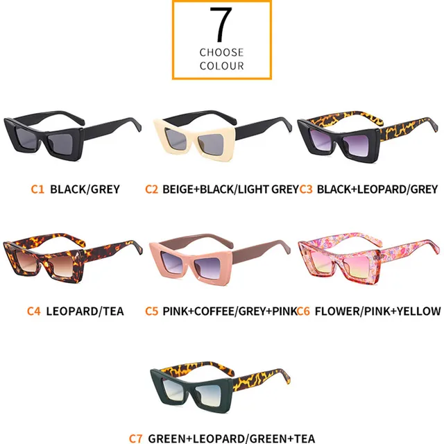 New Fashion Flower Frame Cat Eye Sunglasses For Women Men Retro Brand Designer Sun Glasses Lady Ins Trending UV400 Eyeglasses 3