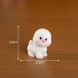 Charming Puppy Miniature Sculpture - Adorable Animal Ornament and Desk Accessory (6)