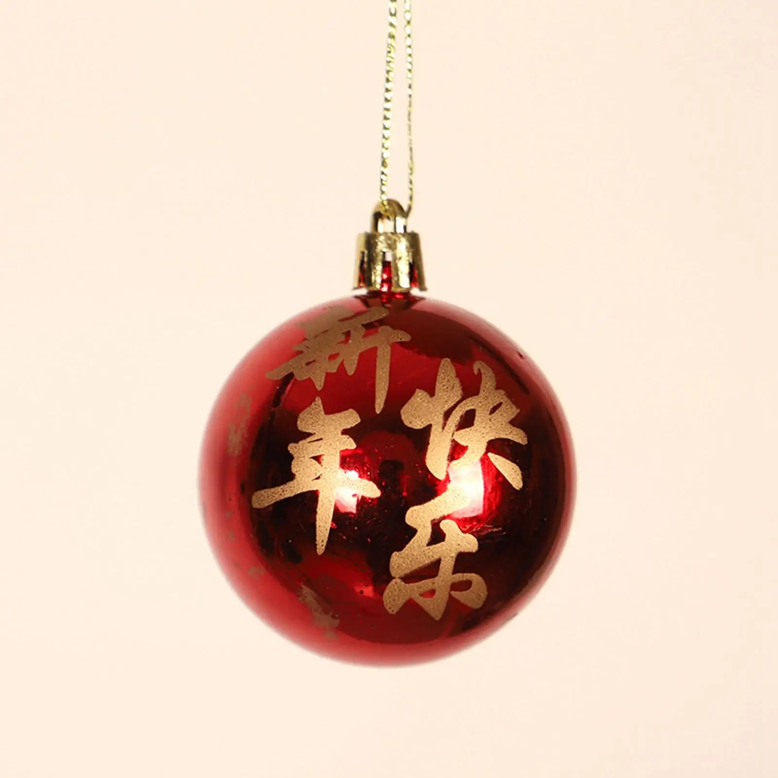 

6Pcs New Year Ball Ornaments Set Shatterproof Electroplating Decoration Ball for Restaurant Halloween Festivals Office New Year