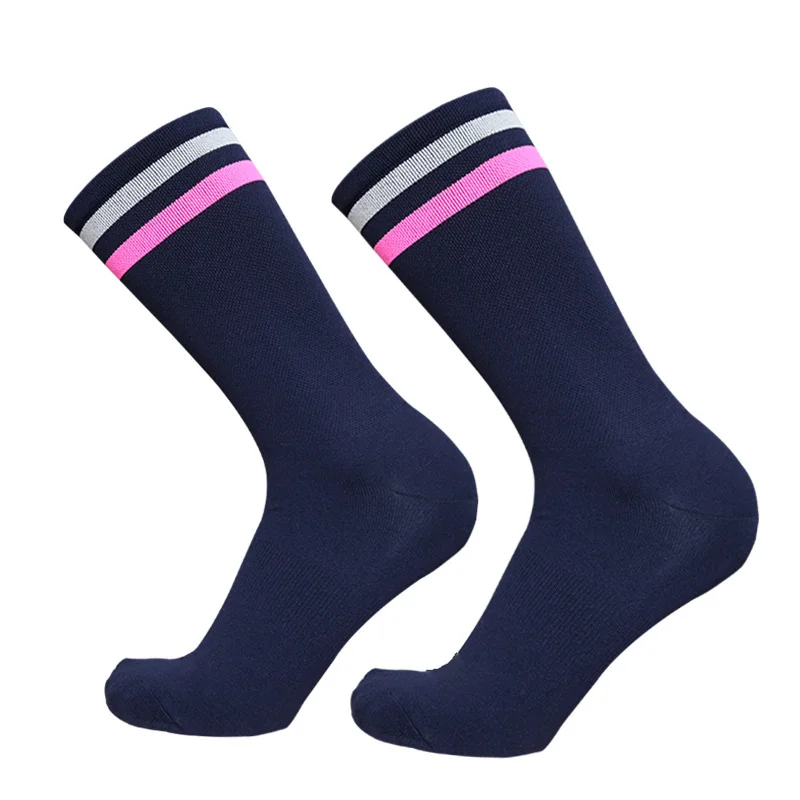 Striped Road Bike Socks Men and Women Breathable Bike Socks Outdoor Sports Racing Cycling Sock sports socks cycling socks fitness sports socks sport socks