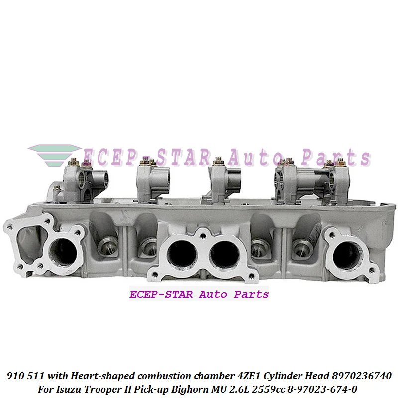 910 511 8970236740 4ZE1 Cylinder head or 910 512 For ISUZU