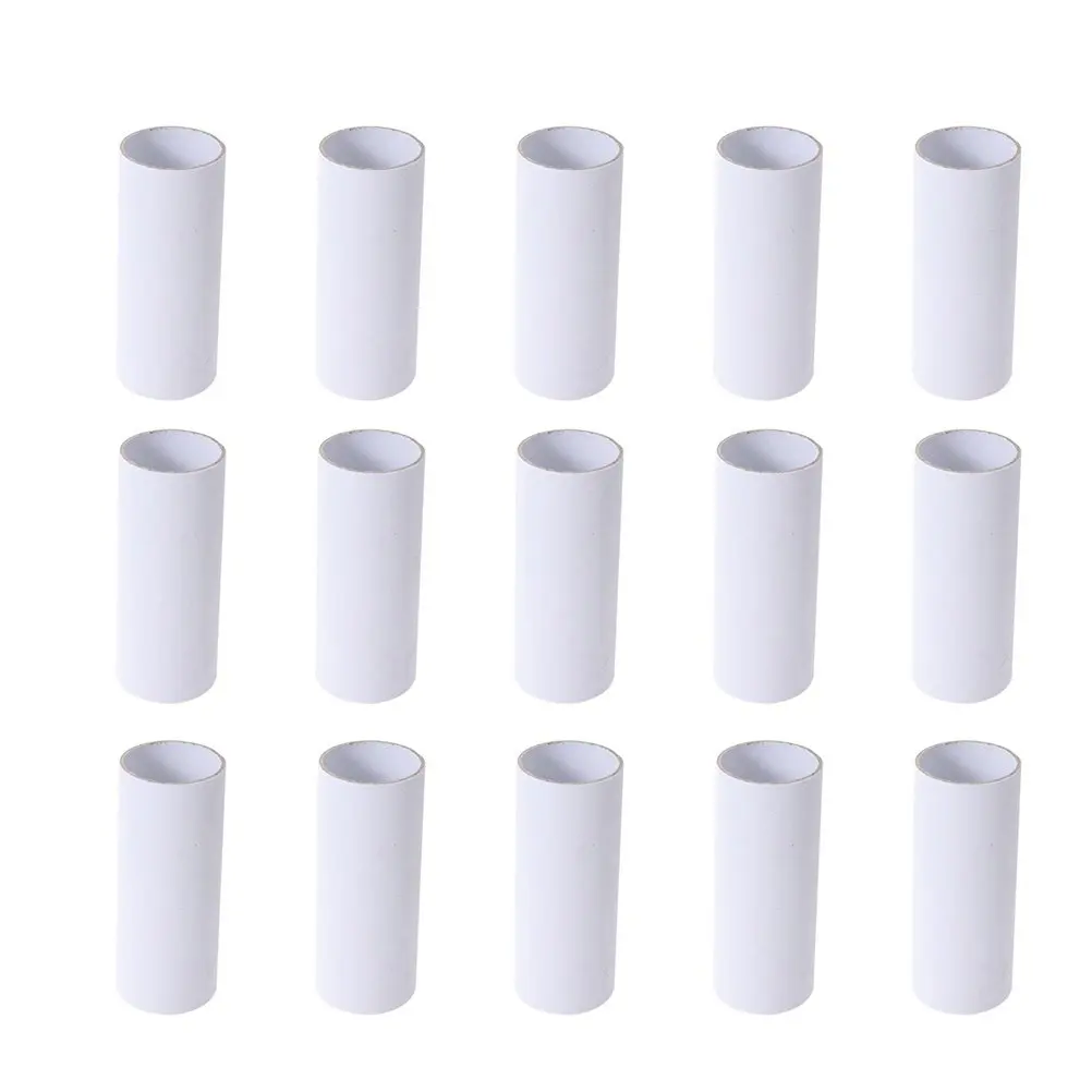 10Pcs 갈색 크래프트 종이 튜브 아트웍 배송 보관 문서 보호 공예 롤 컷 접착제 페인트 재사용 가능한 판지