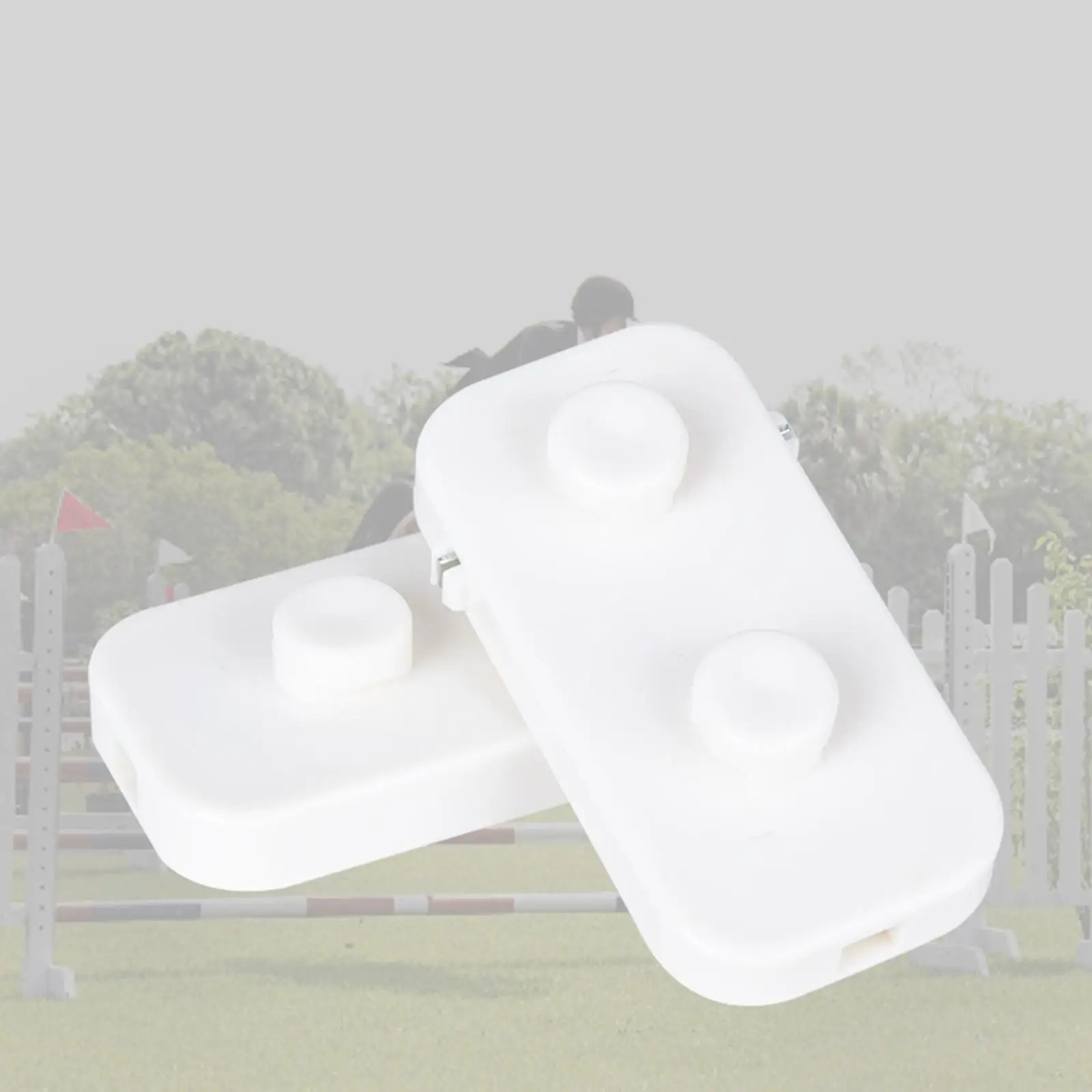 2x Horse Competition Breakaway Jump Cups Adapters latches Security Locks Riders for Obstacles Poles Cups 2