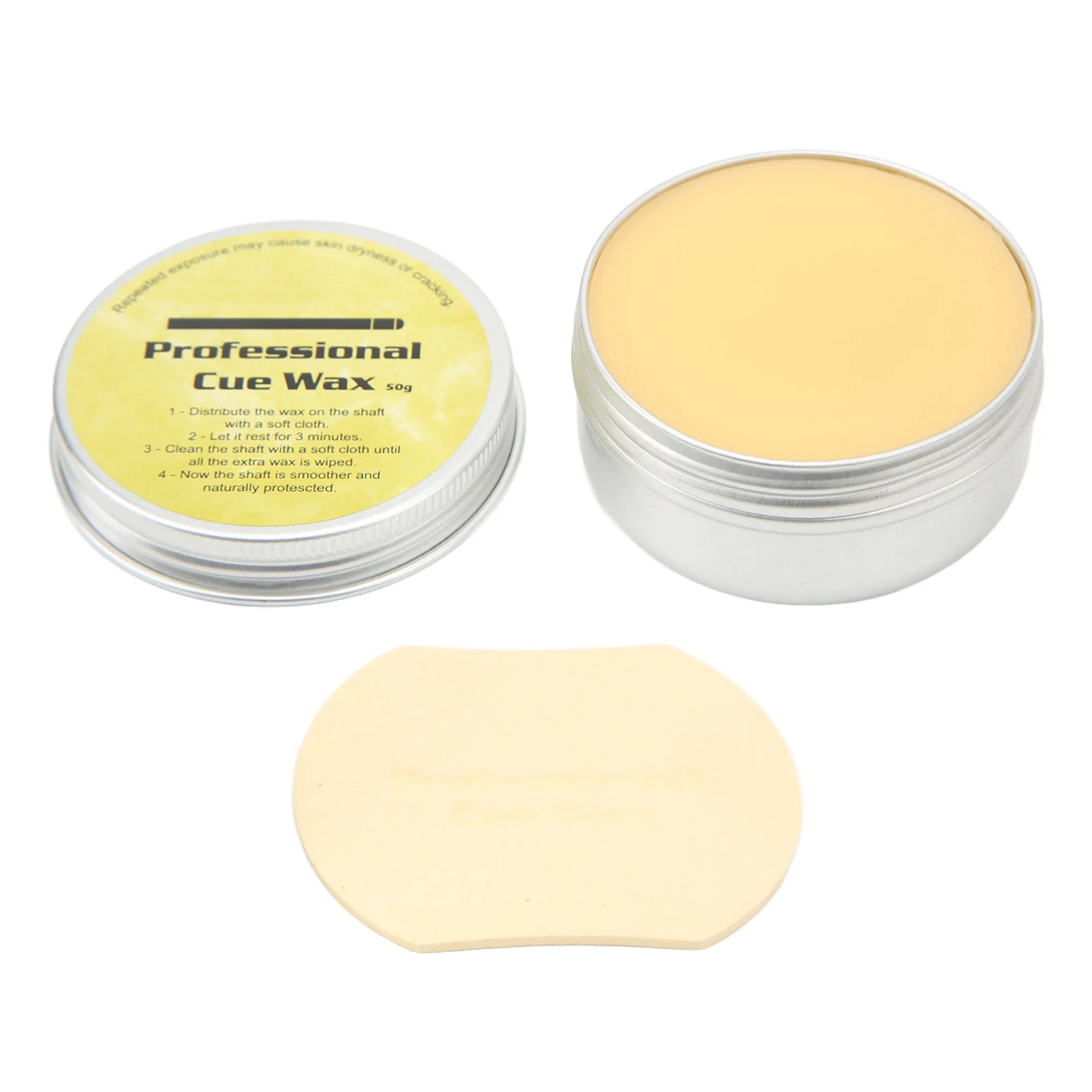 Pool Shaft Wax Stick Silky With Polishing Sheet For Wooden Shafts Pool Shaft Wax