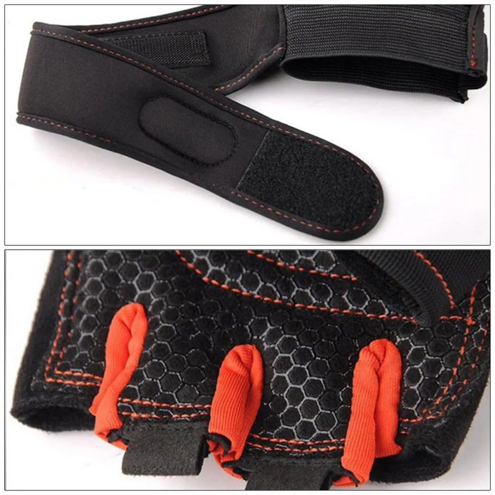 Gym Gloves Fitness Weight Lifting Gloves Body Building Training Sports Exercise Cycling Sport Workout Glove for Men Women M/L/XL 5