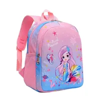 Kids Girls Backpack Cartoon Unicorn Mermaid Print School Bag For Kindergarten Elementary Backpacks For Children Girls 5
