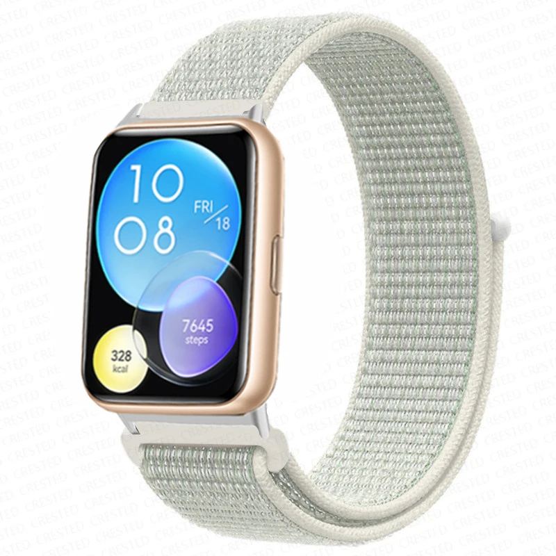 Enhanced Nylon Loop Band Smartwatch Replacement Wristband Bracelet - Durable and Stylish Nylon Strap