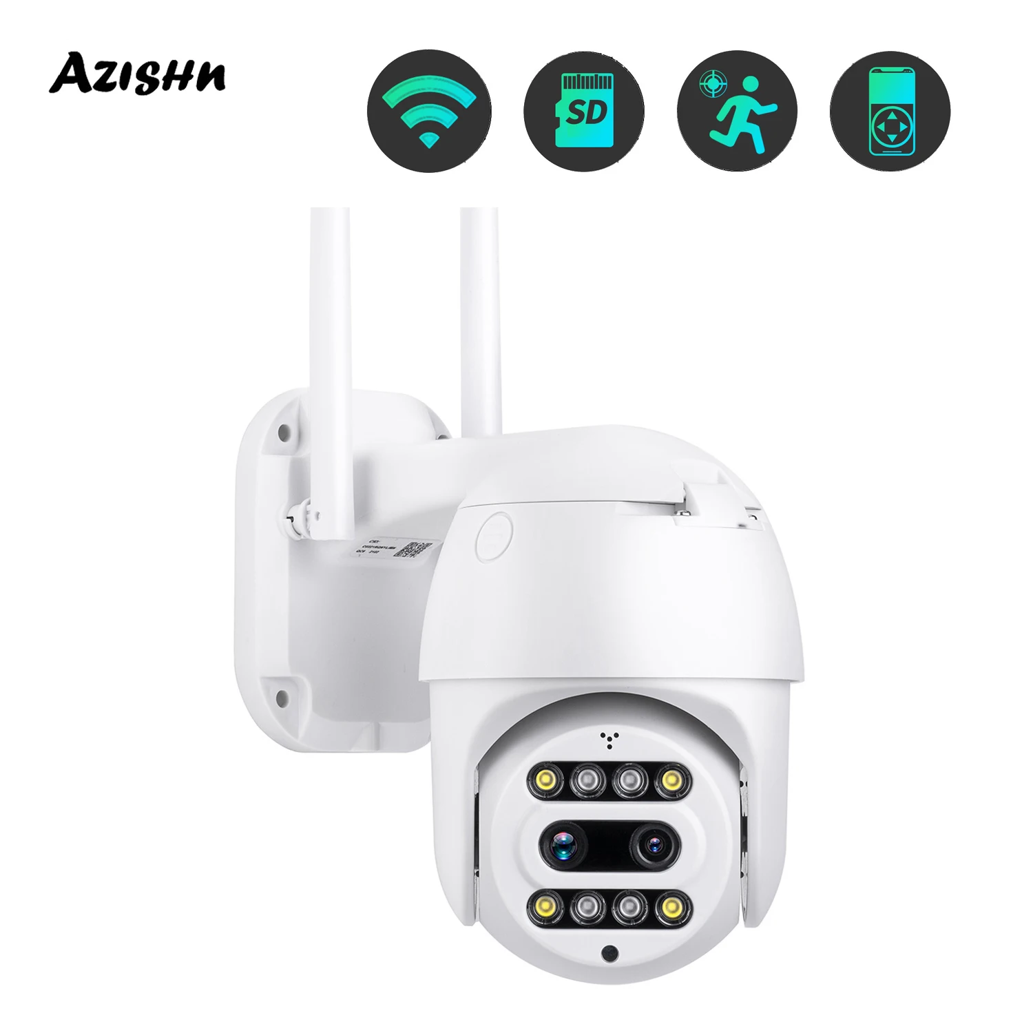 IP-камера AZISHN с Wi-Fi и 10X зумом 3 Мп |
