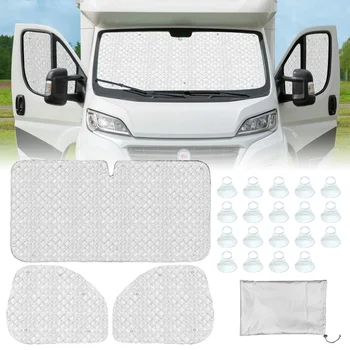 Car Internal Thermal Sunshade Blinds Kit 1