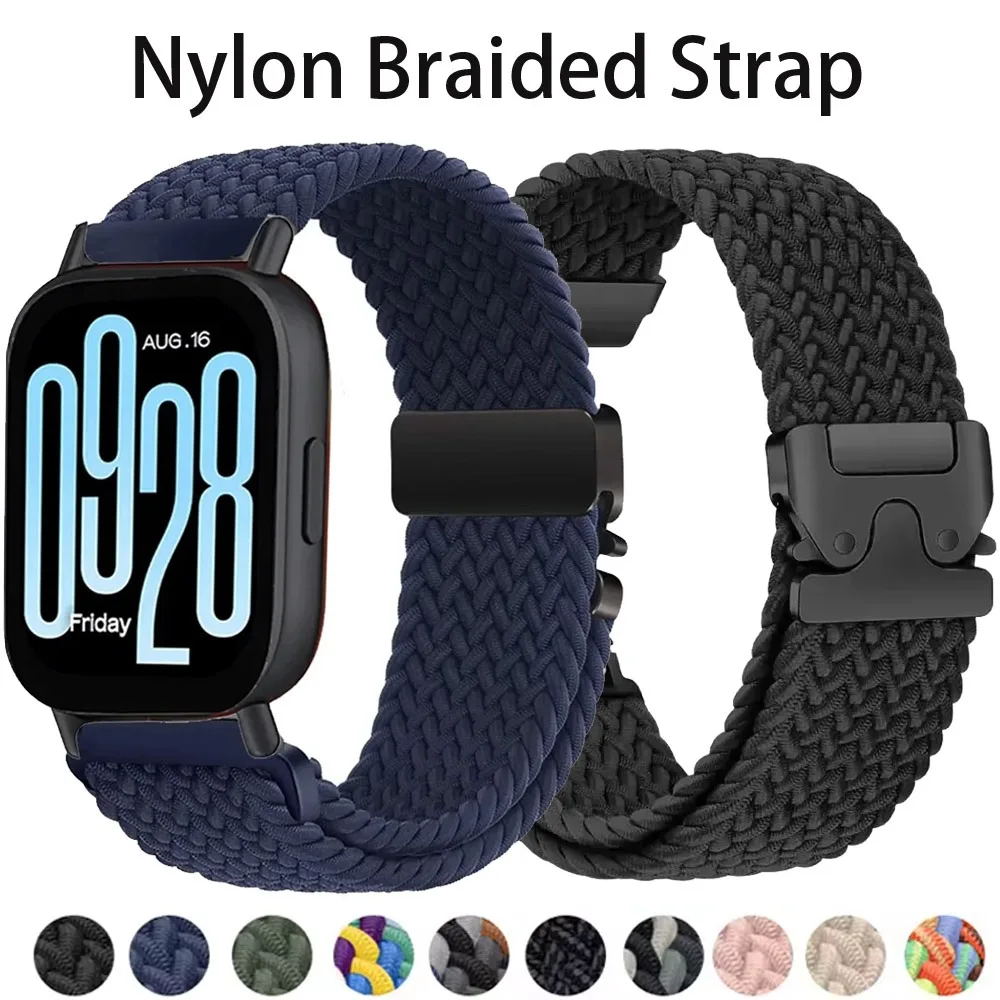 Breathable Braided Nylon Loop Strap with Parachute Buckle - 20mm/22mm
