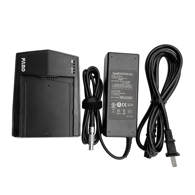 Caricabatterie Faro Per Batteria Faro X120 S20 X330 Batteria Scanner Laser 3D Faro Focus