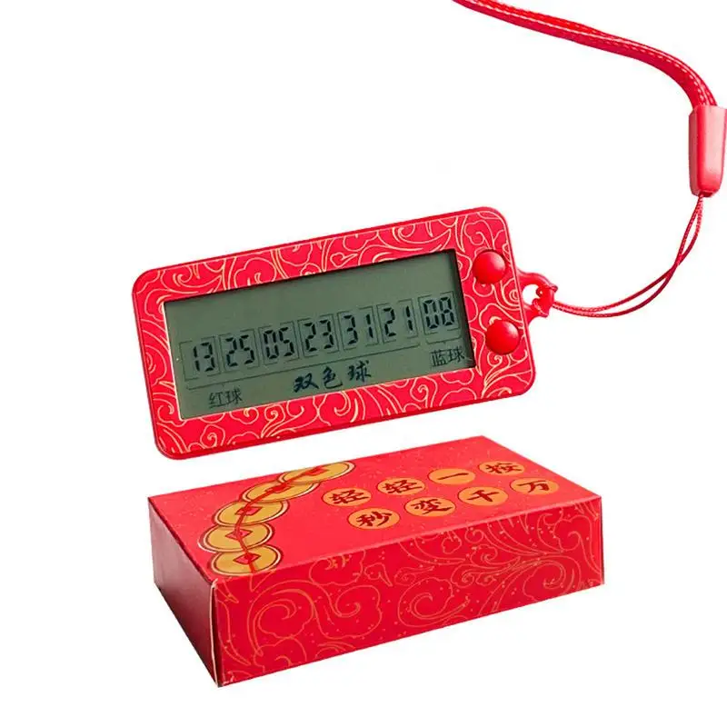 Electric Lottery Picker Mini Portable Fortunate Number Picker Portable Lottery Number Selector For Club Restaurant Entertaining 2