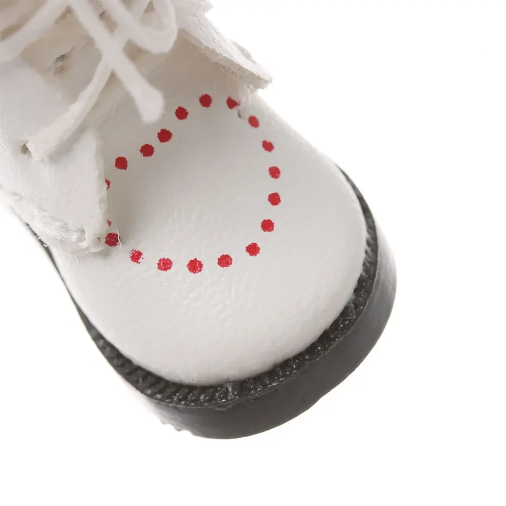 Handmade Children   Accessories Shoes  Boots PU Leather Shoes 1/6