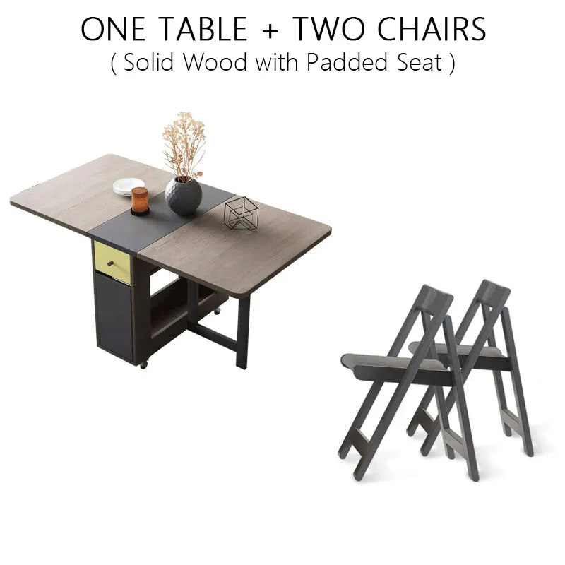 table with 2Lchairs