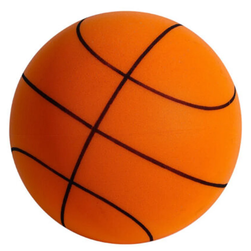 Diameter 21/18cm Silent Basketball Foam Sports Ball Indoor Mute Basketball Children Sports Outdoor Foam Toys Baby Silent Bounce