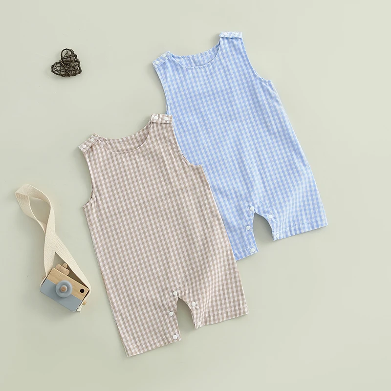 Adorable Toddler Striped Sleeveless Romper Jumpsuit