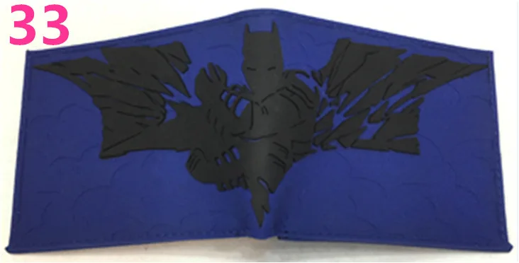 thumbnail image 1 of Cartera corta de cómics de Marvel, monedero de dibujos animados, Spider Man, batman, bolsillo con cremallera, juguetes para jóvenes, regalo, 36 tipos, 1 of 5