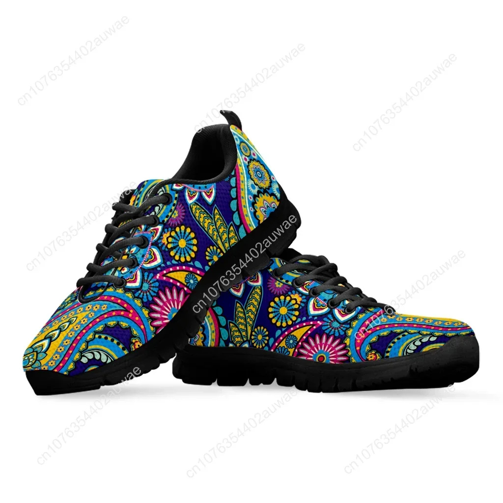 Sneakers Casual con stampa floreale Bohemia Mandala di marca per donna comode scarpe basse AF Femme Lace Up Zapatos