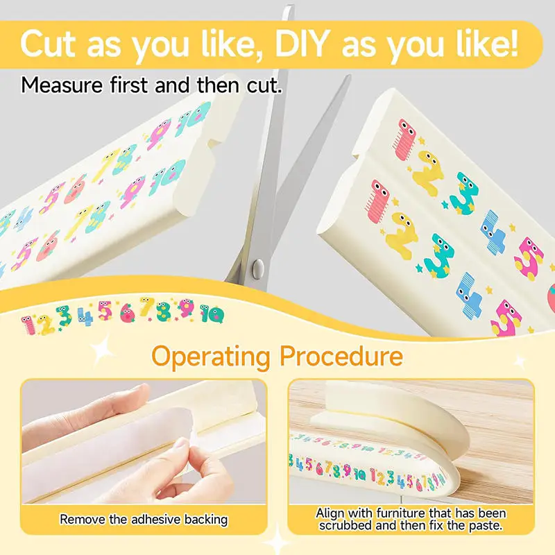 Kids Anti Collision Cushion 2m Desk Edge Guard