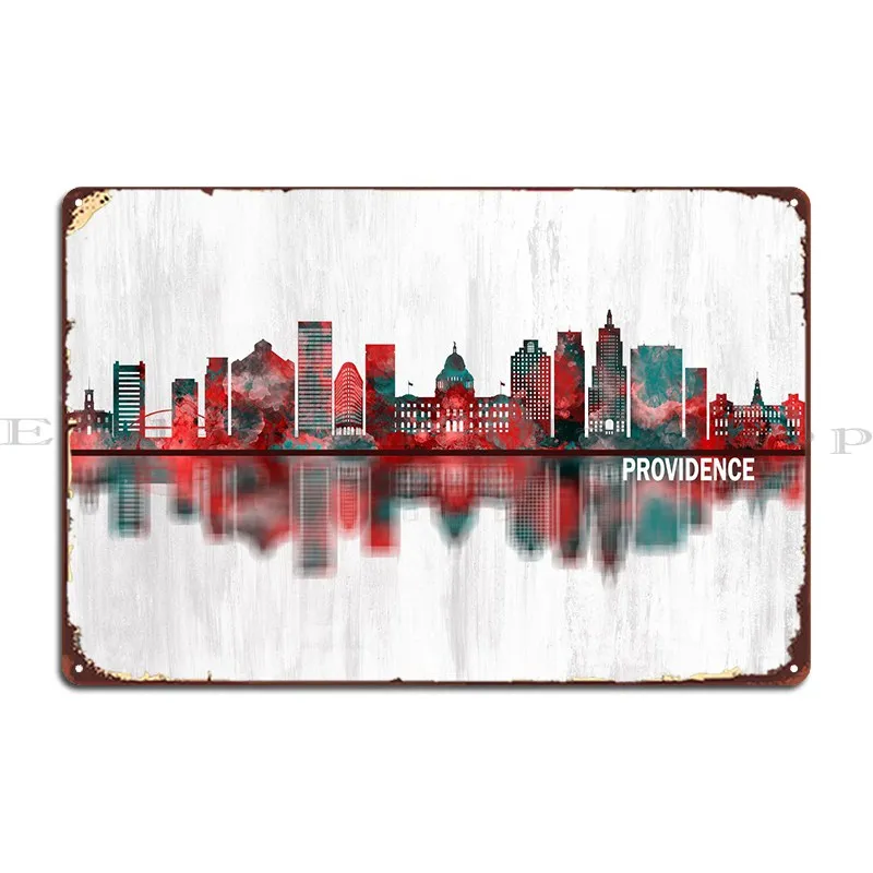 Segno Di Metallo Del Rhode Island Della Provviera Garage Personalizzato Design Personalizzato Poster Del Segno Di Latta Murale