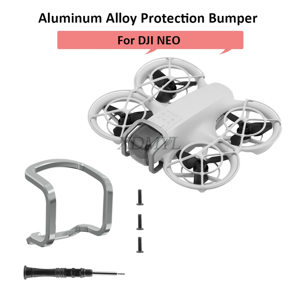 Aluminum Alloy Gimbal Bumper Guard For DJI Neo Camera Anti-Collision Lens Protection Bumper Bar Bracket Drone Accessories