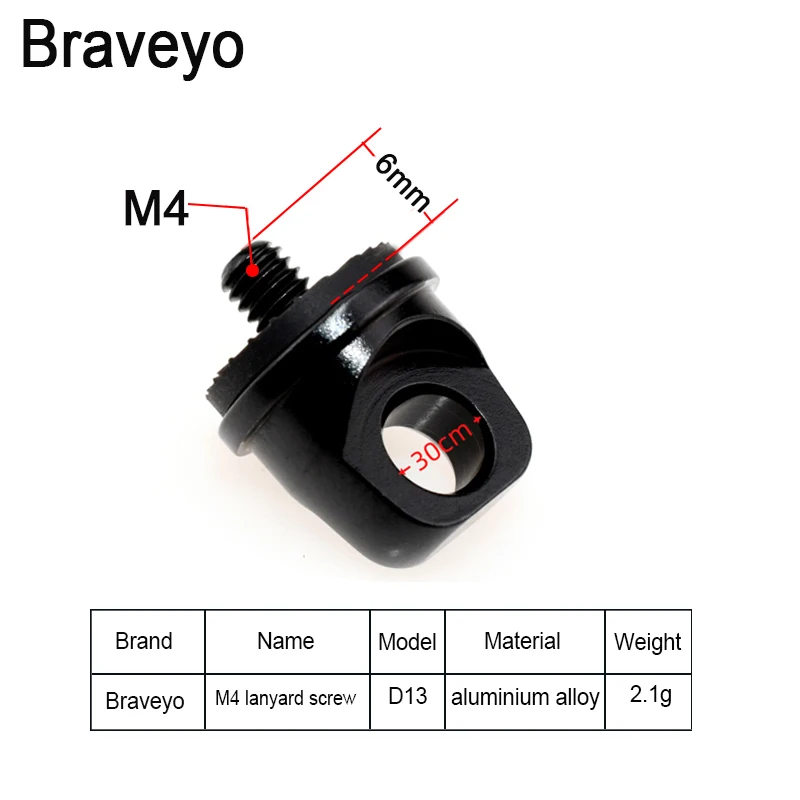DJI 리모컨 드론 스크린 리모컨 랜야드 나사, M4 퀵릴리즈 나사 숄더 스트랩, 금속 M4 D-링 나사