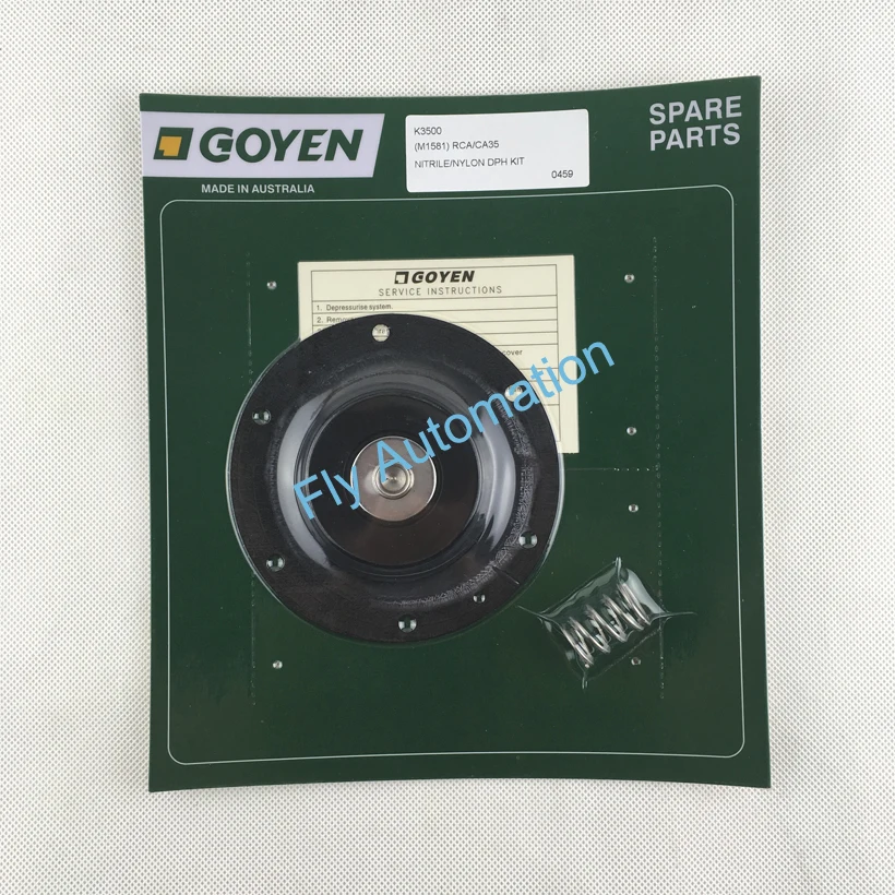 

K3500 M1581 Goyen комплект для ремонта диафрагмы CA35T RCA35T 1 1/2 дюйма