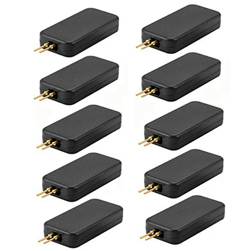 

10 Pcs Universal Car Air Bag Scan Resistance Tools SRS Resistor Fault Diagnostic Tool (Black)