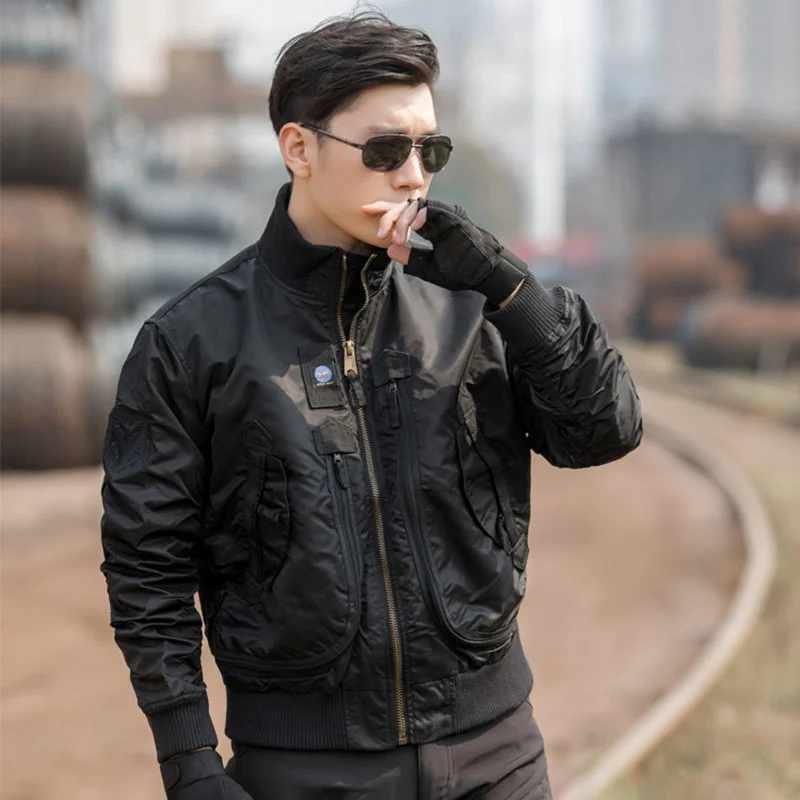Motorcycle Jacket Man Jackets Parkas Coat Military Winter Men's Coats New Anorak Luxury Clothing Clothes Climbing Outerwears Boy