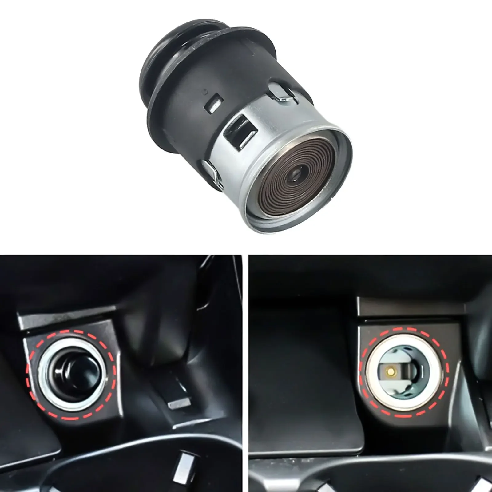 

Effortless Installation Of Car Cigarett Lighter Socket For Mercedes C Class E Class S Class GLK Class ML Class GL Class