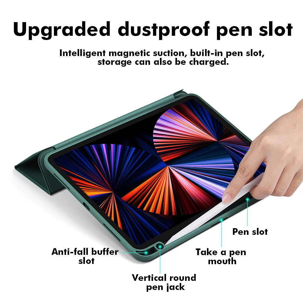 traseira rígida para PC com suporte para