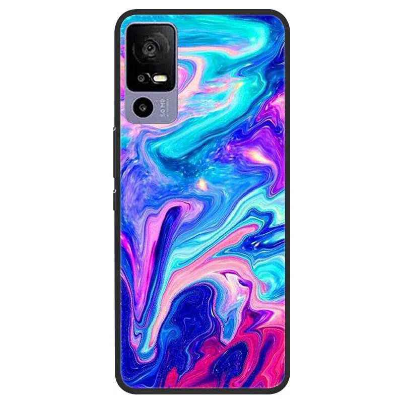 Elegant Marble TPU Silicone Case - Fashionable Protective Cover