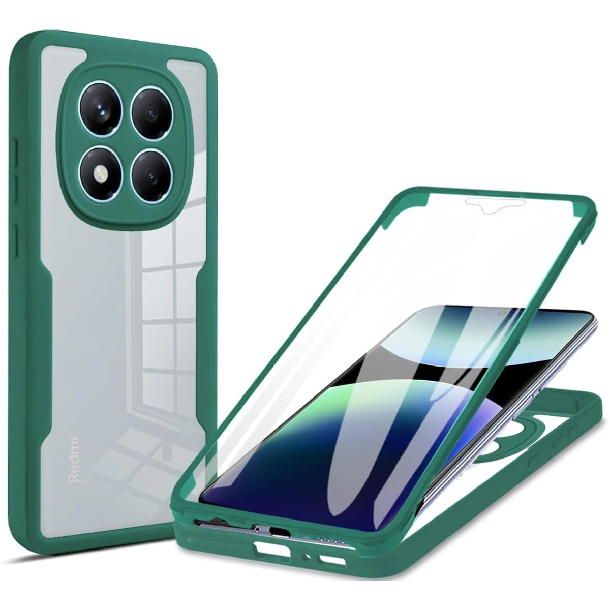 Enhanced Shockproof Full Body Protection Case with Screen Protector