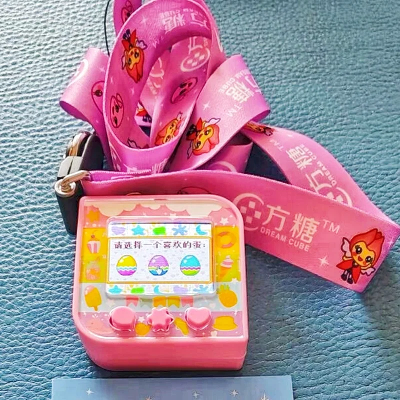 

Tamagotchi оригинальный сахарный куб, электронный питомец, игровая консоль с китайским цветным экраном, детская игрушка для домашних животных, развивающие подарки
