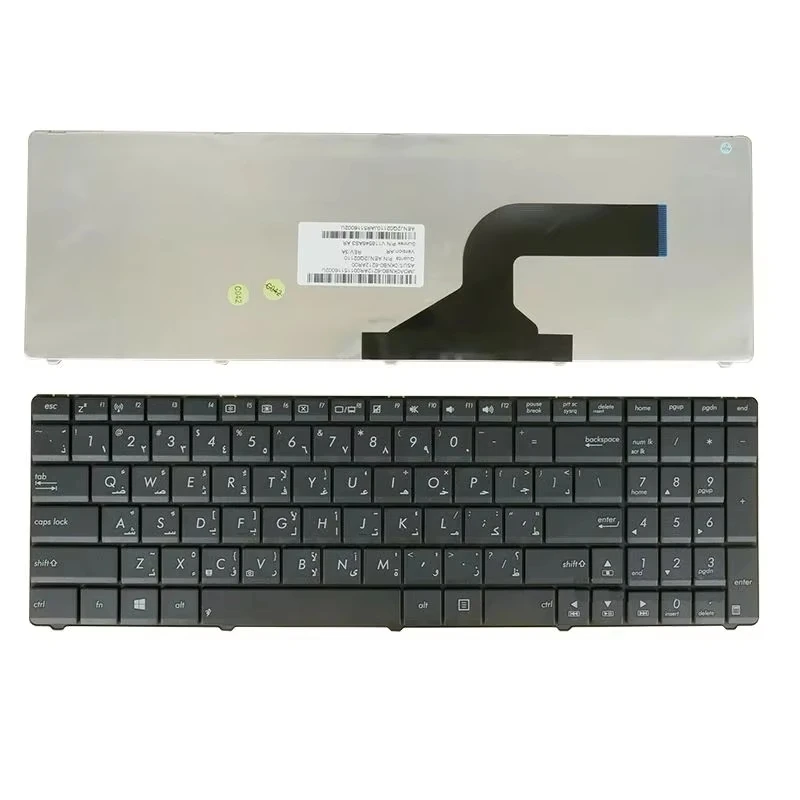 RU/US/UK/SP/FR/AR/BR/TU 노트북 키보드 ASUS N50 N51 N60 X61 U50 K55D G60 F50 U53 P53 G72 X53 X54H k53 A53 A52J K52N G51V용